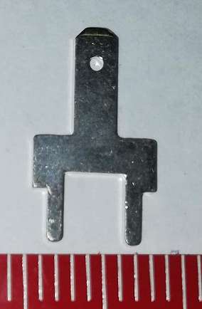 05F2162 - PCB mounting tabs, type 00.12b. .. balení 100ks za 90Kč