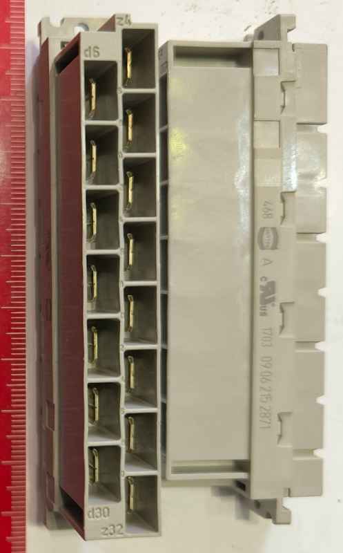 HARTING 09062152871 Din Connector 15pin   .. cena na dotaz / price on request