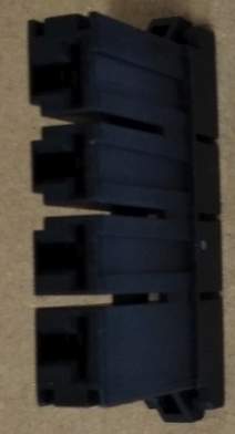 1-179958-4 - 4 Rectangular Connectors - Housings Receptacle Black 0.400