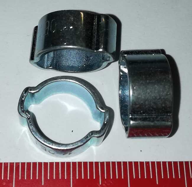 Oetiker 10100013 9-11mm Vz 0911 2-Ear Clamp .. balení 100ks za 100Kč