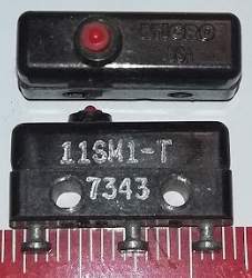 mikrospínač 11SM1-T  .. cena na dotaz / price on request