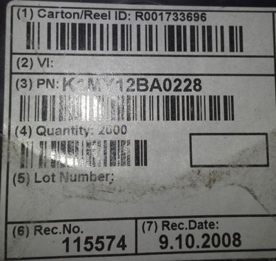 K1MY12BA0228 - konektor