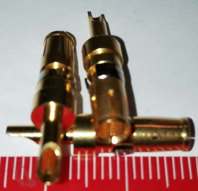 132C10019X - D-Sub Contacts HIGH POWER CONTACT 10A SOLDER CUP FM