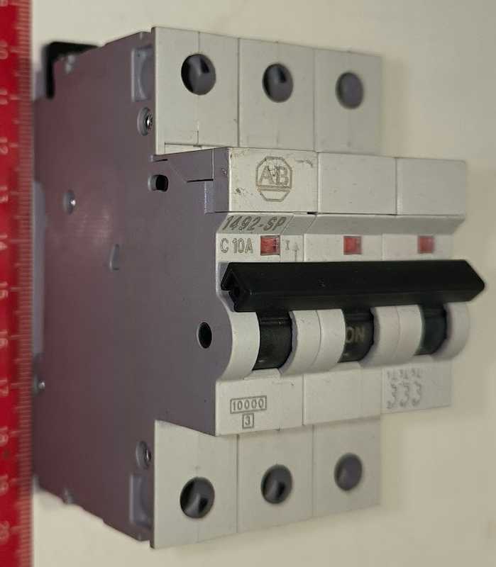 Allen-Bradley 1492-SP3C100 Circuit Breaker 3 phase 10A