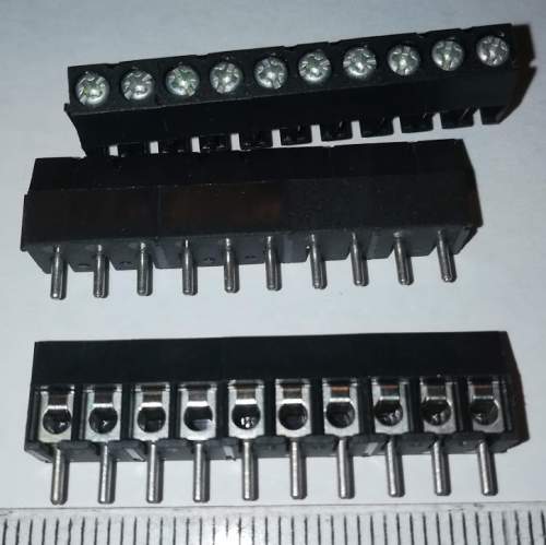 Šroubová svorkovnice Weidmüller PS 3.50/10/90 3.5SN BK BX 1811260000, 1.50 mm², 10pin .. balení 17ks x 10pin za 80Kč