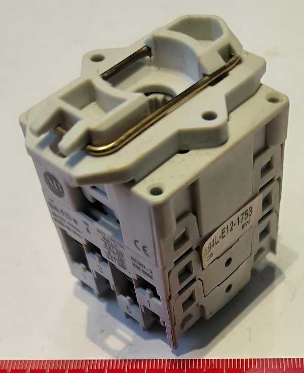 194L-E12-1753 LOAD SWITCH ALLEN BRADLEY