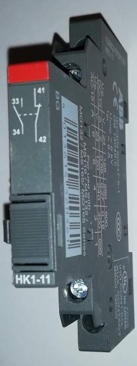 Pomocný kontakt HK1-11 1SAM201902R1001.. cena na dotaz / price on request