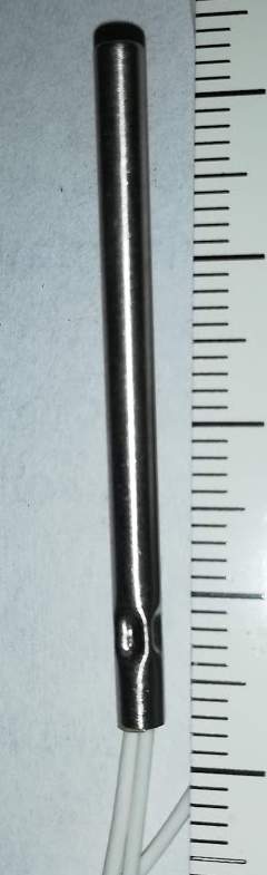 odporové čidlo 1x PT100 .. 1XPT10 0 625 140, délka kábliku 100cm