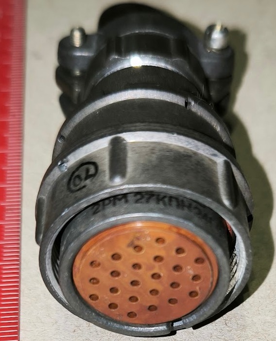 2RM27KPN24G1V1 - 2РМ27КПН24Г1В1 - konektor, 24pin samice  .. cena na dotaz / price on request
