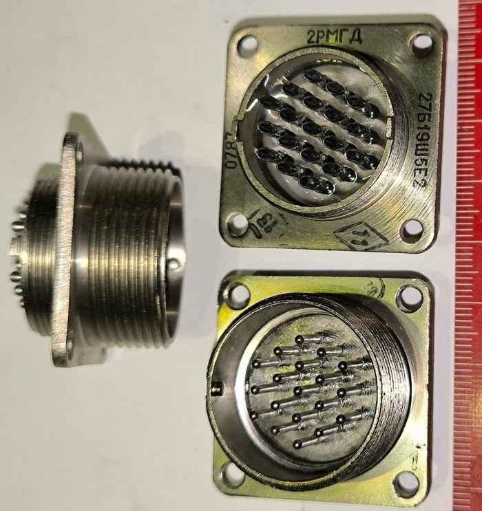 konektor 2RMGD27B16Š5E2 - 2РМГД27Б16Ш5Е2   .. cena na dotaz / price on request