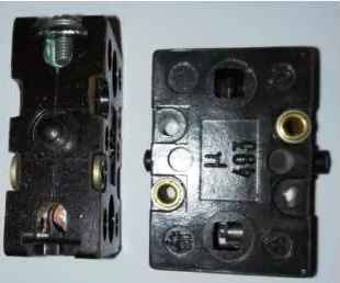 3594-61000 - přepínač oboustranný, DESKO (4 šroubky), řazení 6B  .. cena na dotaz / price on request