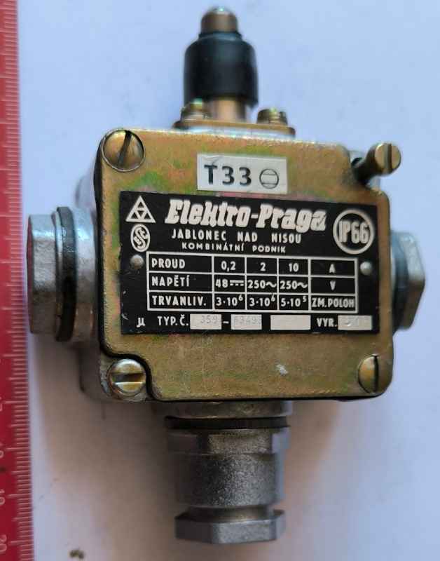 koncový spínač 3594-83493 - Elektro-Praga   .. cena na dotaz / price on request