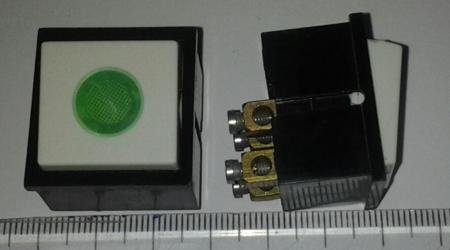 3654-28617 přepínač DESKO  - zelená tečka