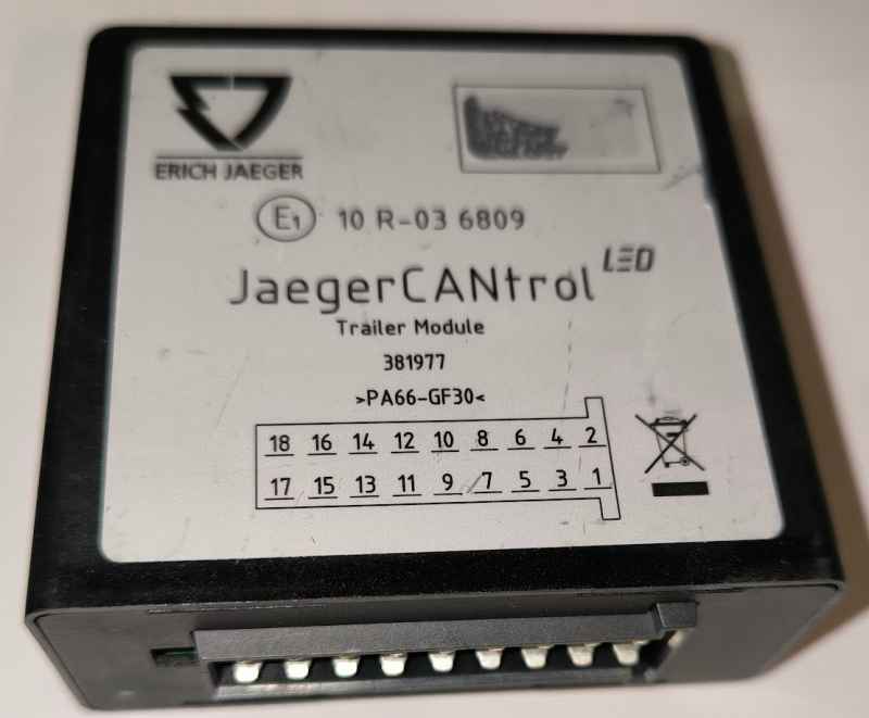 381977 - Erich Jeager Trailer Control Unit Cantrol LED  .. cena na dotaz / price on request