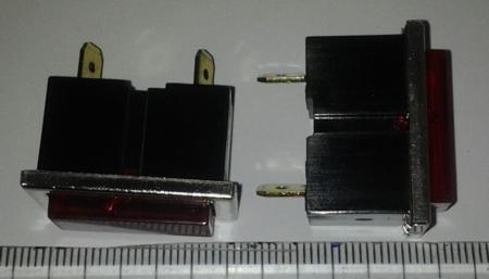 signálka červená 3912-22180 .. balení 25ks za 100Kč