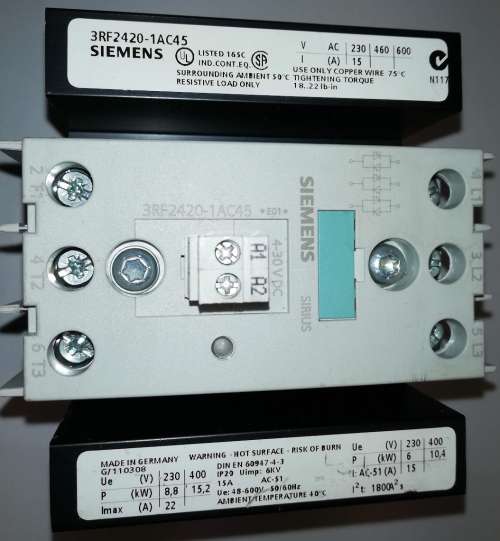 SIEMENS 3RF2420-1AC45  .. cena na dotaz / price on request