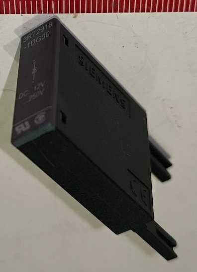Siemens 3RT2916-1DG00 s přepěťovou ochranou s diodou černá