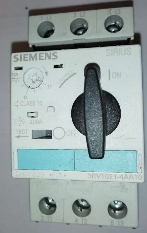 3RV1021-1AA10 - Ochranný jistič motoru  Siemens Sirius Innovation .. cena na dotaz / price on request