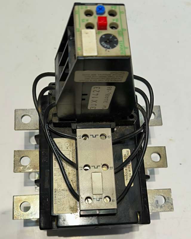 Siemens - 3UA6600-3E OVERLOAD UNIT 250-400A    .. cena na dotaz / price on request