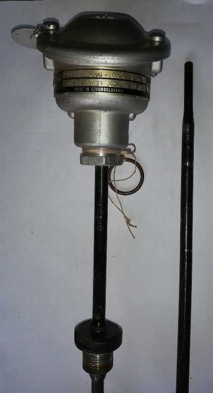 405112385133 202 Pt100 -200+600, stonek 36cm, od závitů 25cm   .. cena na dotaz / price on request
