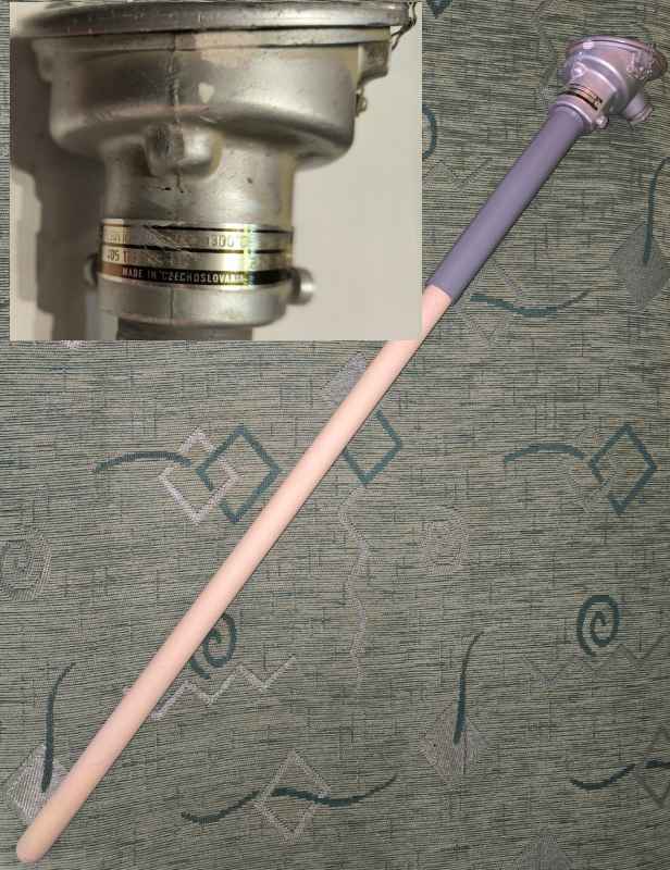 405113365113 - PtRh10 - 1300°°C, stonek 80cm  (20+ 60cm keramika)  .. cena na dotaz / price on request