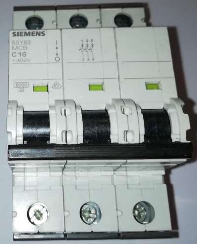 SIEMENS Jistič 16C/3 5SY6316-7 6kA