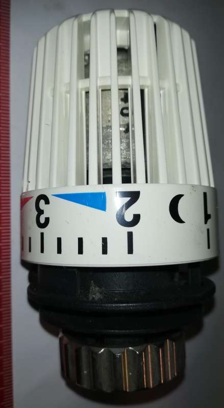 HEIMEIER termostatická hlavice K standardní provedení, 6000-00.500 - připojovací závit M 30x1,5