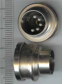 6AF89599 - kruhová pevná vidlice na závit