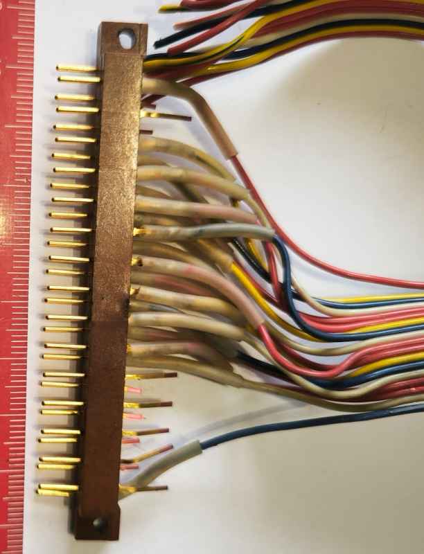 6AF89651 pájený, na kábliku, zlacený