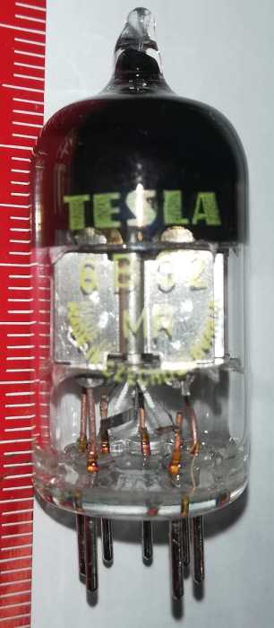 Elektronka 6B32 TESLA, originál krabička