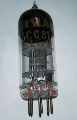 6CC31 - elektronka TESLA