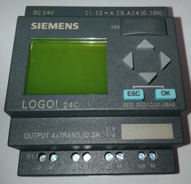 6ED1052-1CC01-0BA6 SIEMENS LOGO! 24C .. použitý / used .. cena na dotaz / price on request