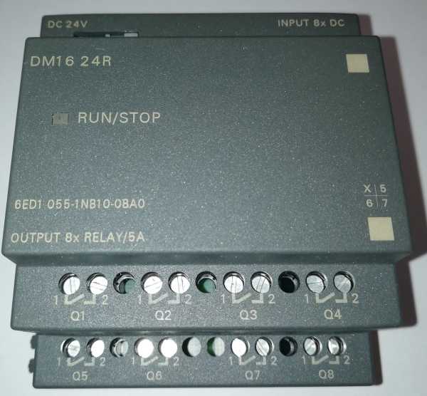 6ED1055-1NB10-0BA0 SIEMENS DM16 24R .. použitý / used .. cena na dotaz / price on request