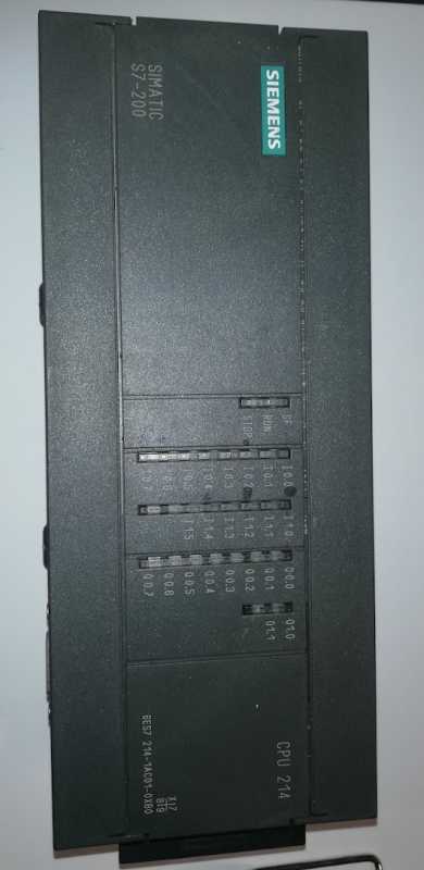 6ES7214-1AC01-0XB0 - SIMATIC S7-200, CPU 214, COMPACT UNIT 2 K STATEMENTS, 2 K DATA WORDS 14DI/10DQ, DC OUTPUTS  .. z demontáže / used