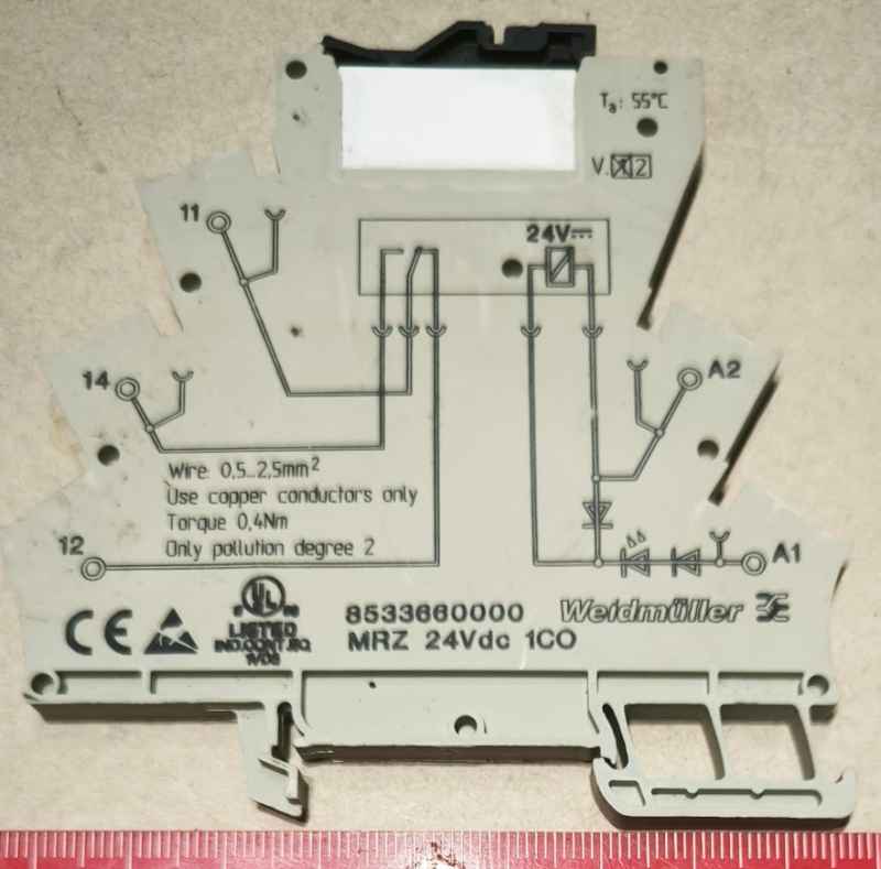 8533660000 - WEIDMULLER MRZ 24VDC 1 CO