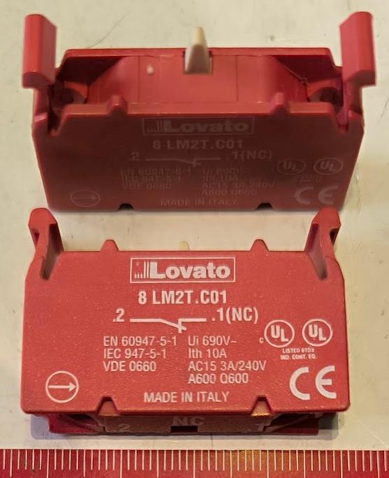 LOVATO 8LM2TC01 Spínací jednotka 1R    .. cena na dotaz / price on request