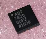 ADT7420UCPZ - Board Mount Temperature Sensors +/-0.25C accurate 12C Temperature Sensor