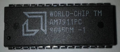 AM7911PC - WORLD-CHIP FSK Modem .. cena na dotaz / price on request