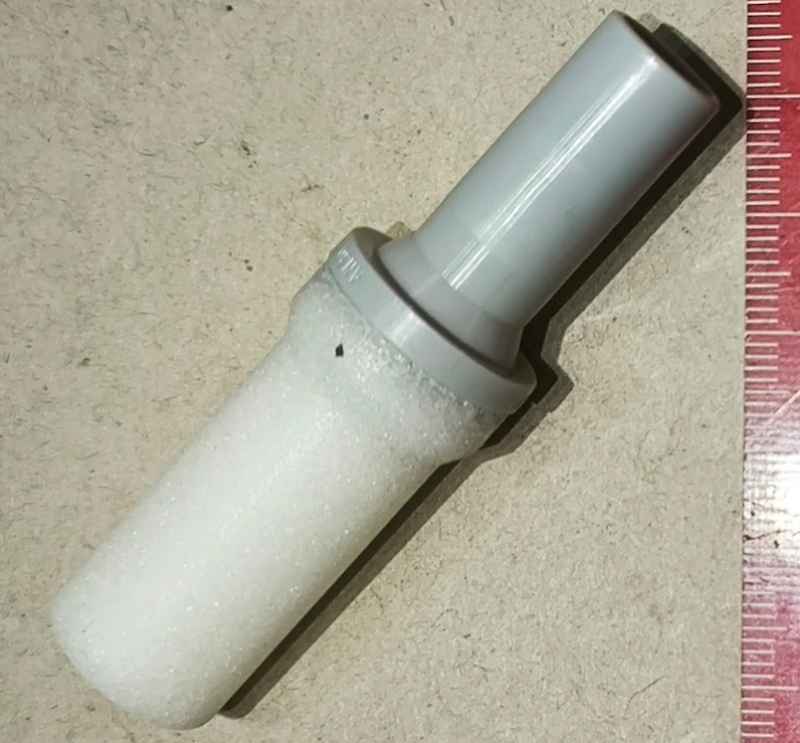 SMC AN30-C12 silencer with 12mm fitting, AN SILENCER
