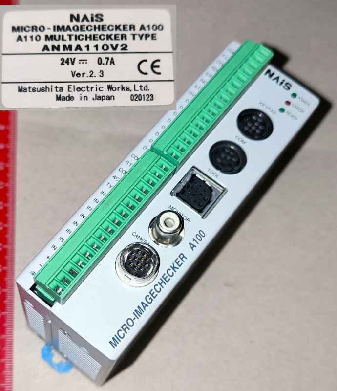 NAiS Micro-ImageChecker A100 / ANMA110V2  .. použitý / used  .. cena na dotaz / price on request