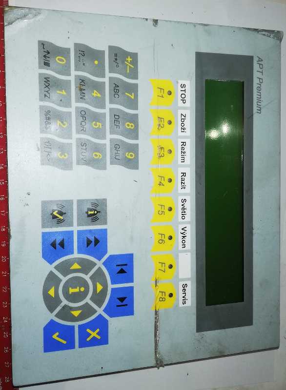 není skladem - APT Premium L - programmable terminal   .. použitý / used