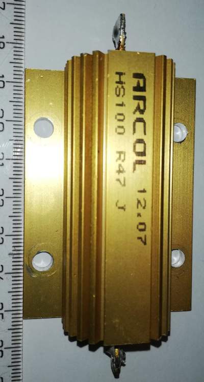 ARCOL HS100 R47 100W, pájený