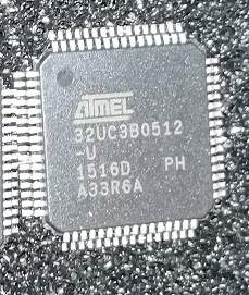 AT32UC3B0512-U  - 32-bit Microcontrollers - MCU 512KB Flash