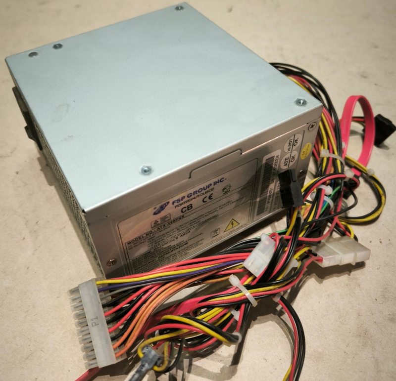 ATX-350PNR - zdroj PC, z demontáže, určeno na náhradní díly