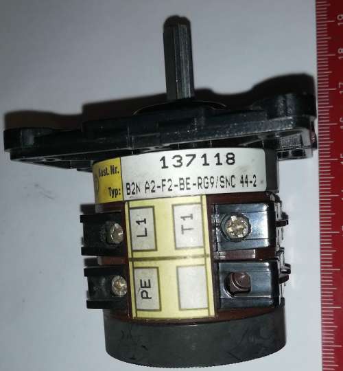 přepínač B2N A2-F2-BE-RG9/SNC 44-2
