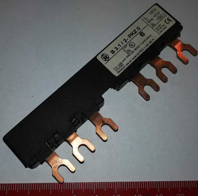 B3.1/2-PKZ0 TŘÍFÁZOVÝ PROPOJOVACÍ SYSTÉM