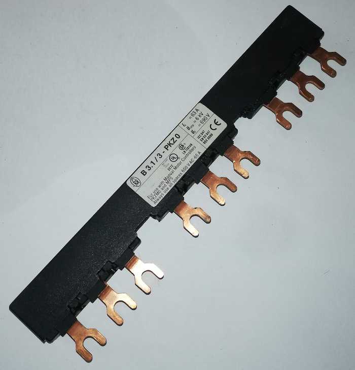 B3.1/3-PKZ0 TŘÍFÁZOVÝ PROPOJOVACÍ SYSTÉM