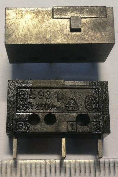 mikrospínač B593 pájené .. cena na dotaz / price on request