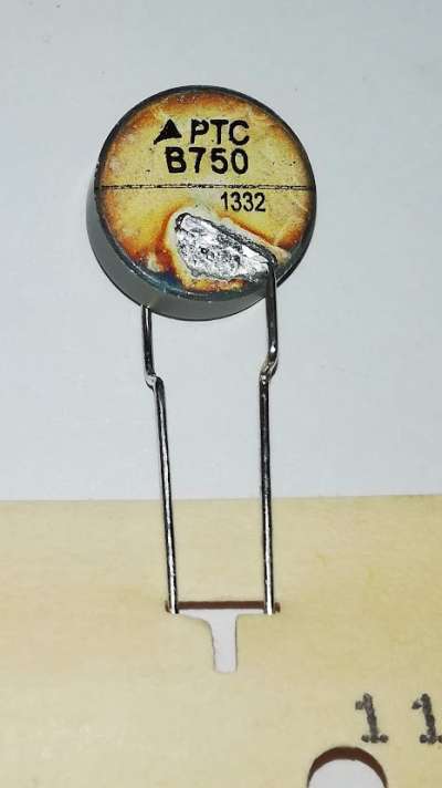 B59750B120A70Z15 - Ceramic PTC Resettable Fuse 420V Ih Through Hole Radial, Disc