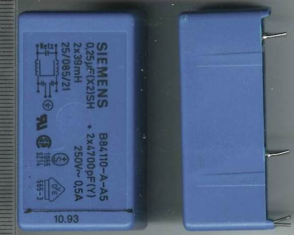 B84110-A-A5 - filtr 250V stř.